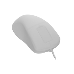 ACTIVE KEY Hygiene-Maus mit Scroll Wheel-Sensor / weiß weiß