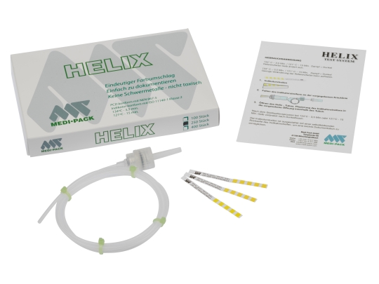 MEDI PACK Helix-Testsystem, Dampfdurchdringungstest