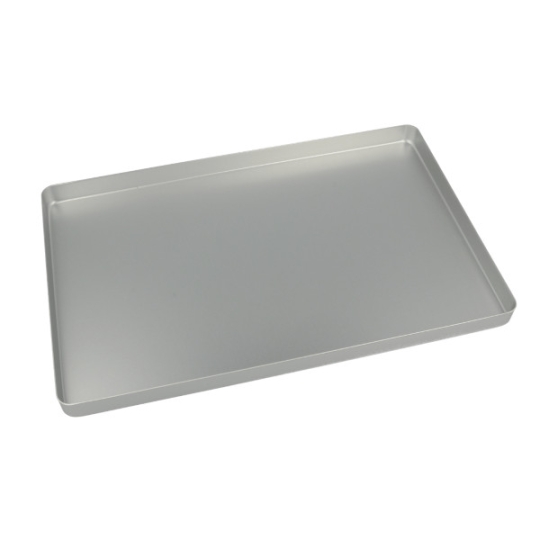 EURONDA Aluminium Norm-Tray, Boden ungelocht, silber