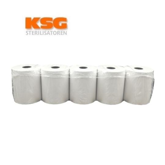 Druckerpapierrolle für Thermodrucker KSG 125B/dental x Sterilisatoren