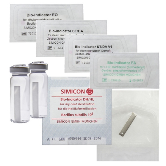 SIMICON Bio-Indikatoren für Sterilisationsverfahren